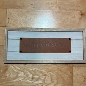 Merry Christmas sign